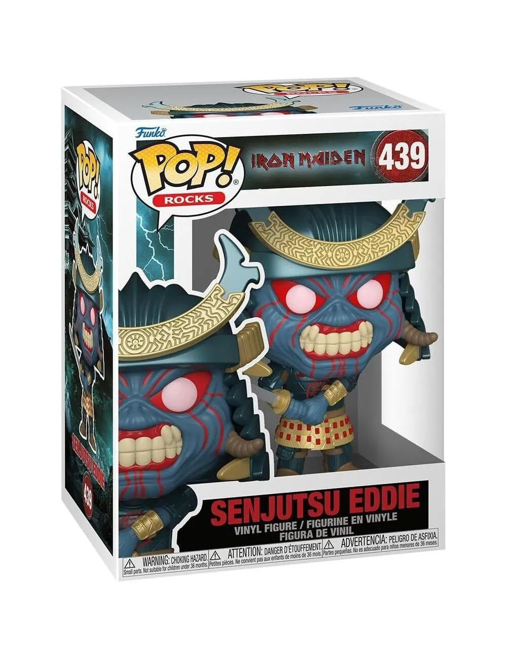 Funko POP Iron Maiden - Senjutsu Eddie (493) | Collectibles Ninja