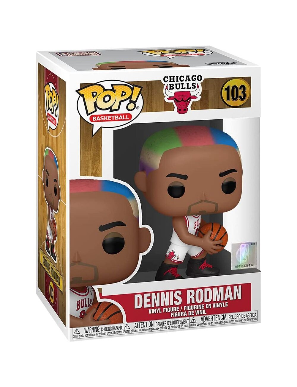 Funko POP NBA Chicago Bulls - Dennis Rodman (103)