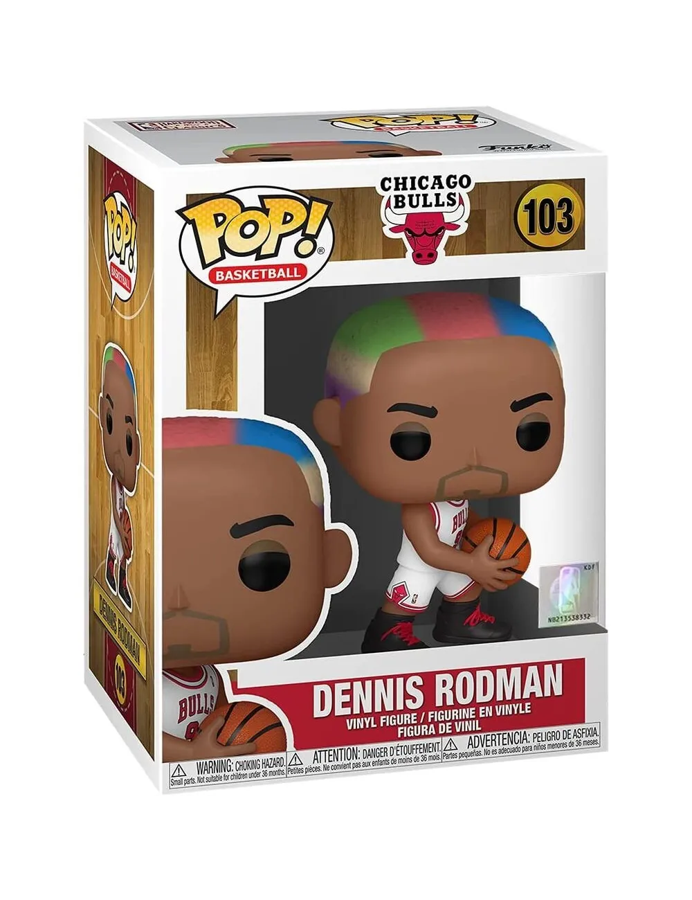 Funko POP NBA Chicago Bulls - Dennis Rodman (103) | Collectibles Ninja