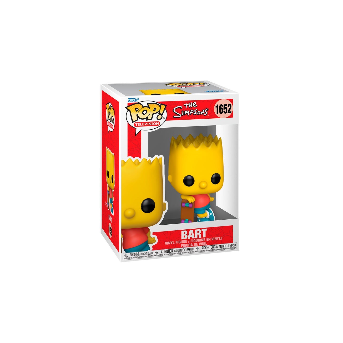 新品 正規品 Funko POP The Simpsons Bart #1652 Funko POP The Simpsons - Bart (1652) | Collectibles Ninja