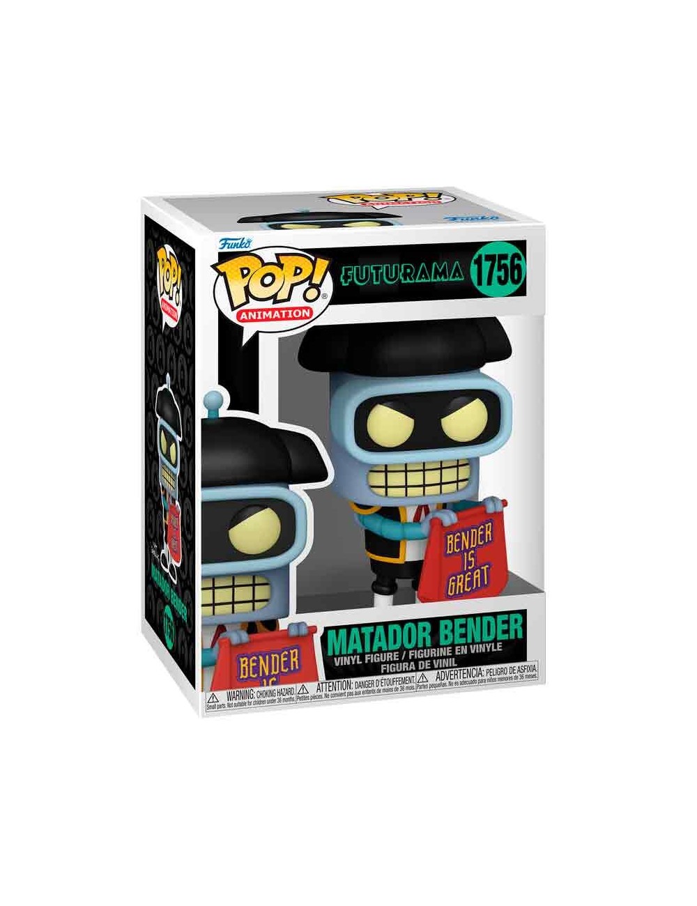 Funko POP Futurama - Matador Bender (1756)