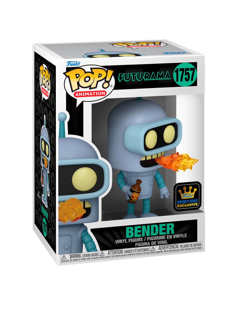 Funko POP Futurama - Bender (1757) Specialty Series Exclusive