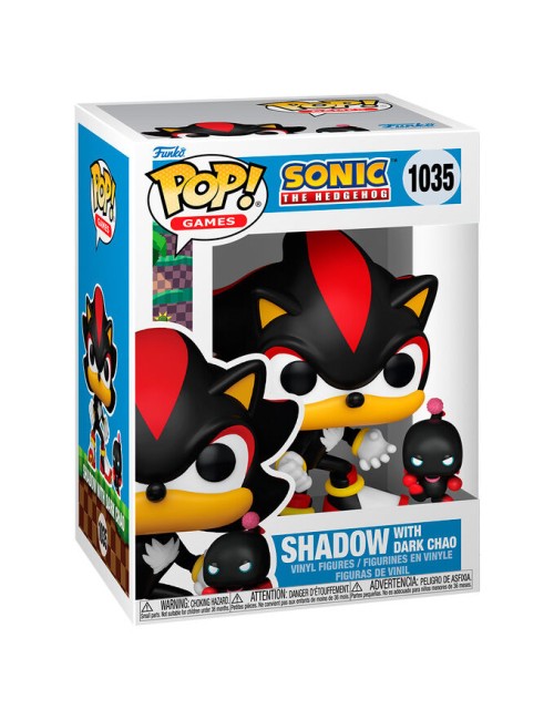 Funko POP Sonic The Hedgehog - Shadow with Dark Chao (1035)