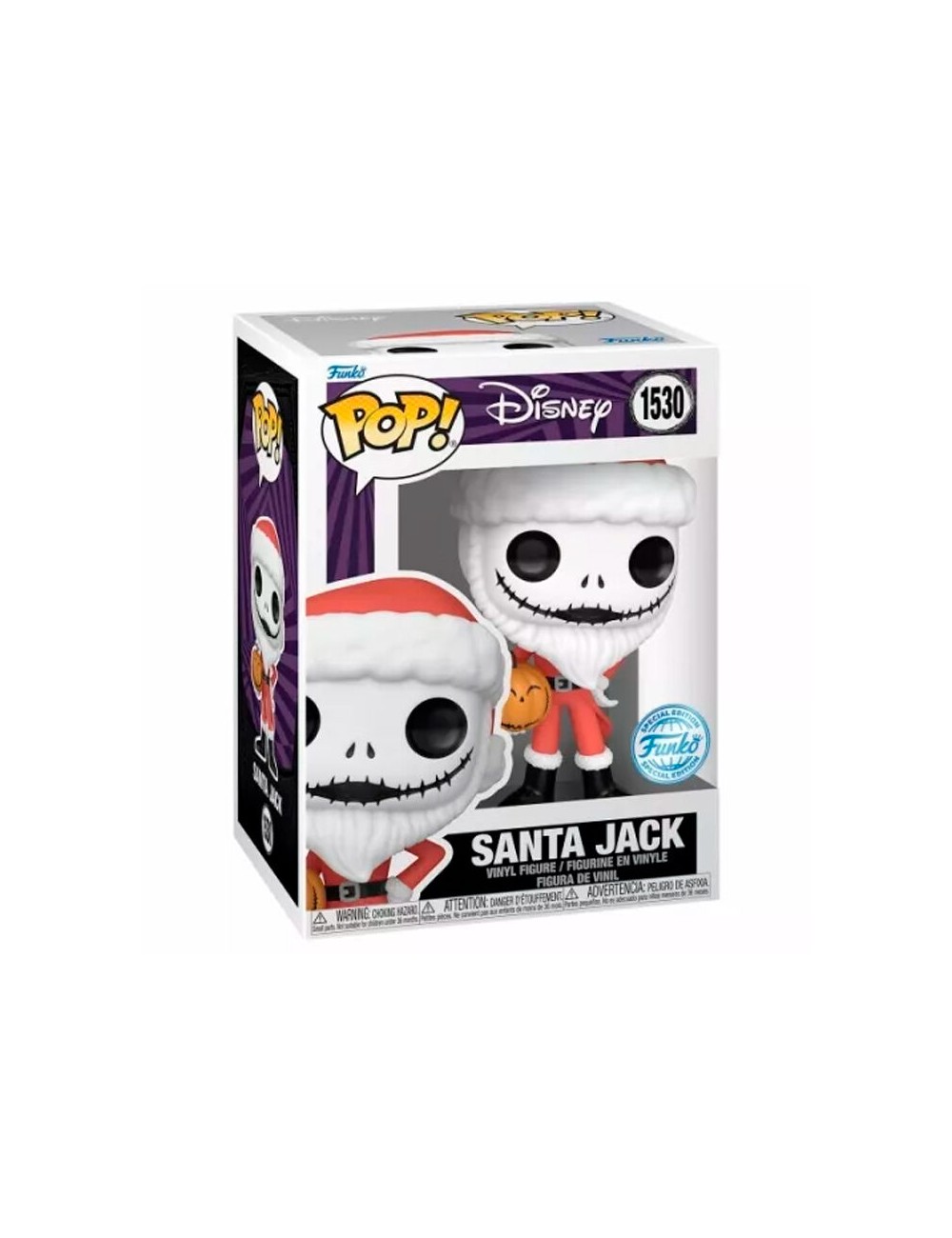 Funko POP Disney Nightmare Before Christmas - Santa Jack (1530) Special Edition