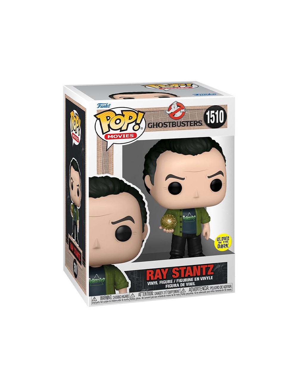 Funko POP Ghostbusters - Ray Stantz (1510) Glows in the Dark