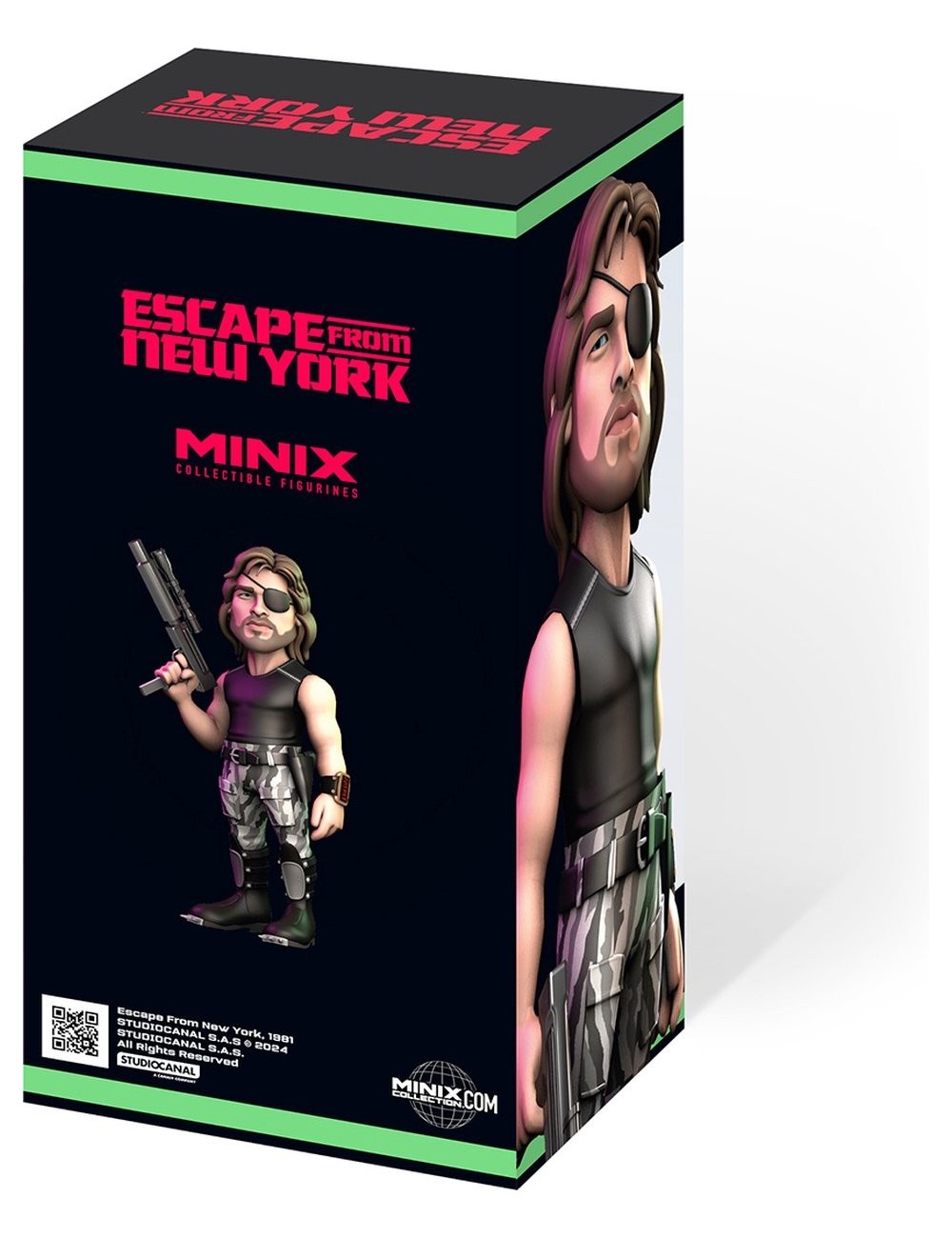 Escape from New York - Snake Plissken Minix Figure 12cm