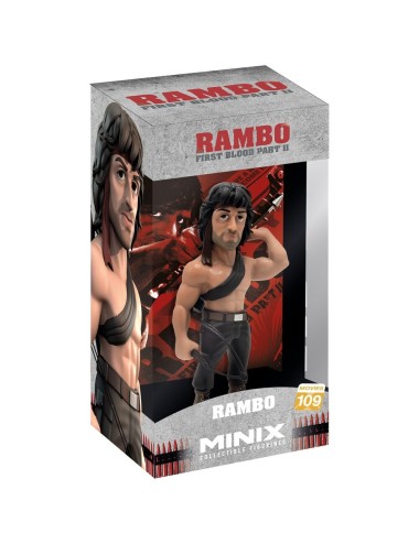 First Blood Part 2 - Rambo Minix Figure 12cm