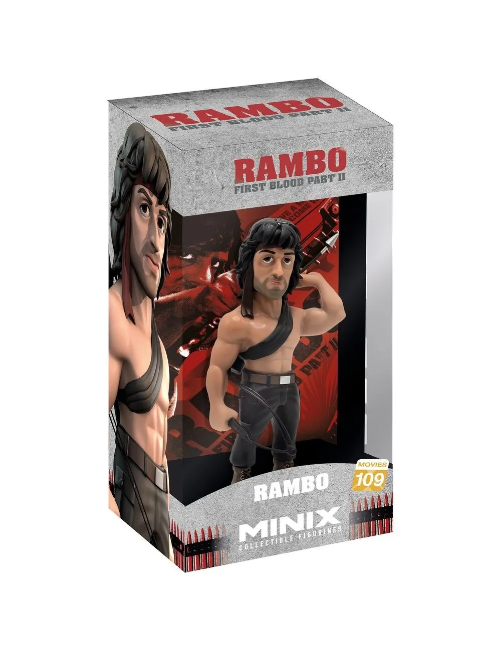 First Blood Part 2 - Rambo Minix Figure 12cm | Collectibles Ninja