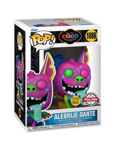 Funko POP Disney Coco - Alebrije Dante (1086) Special Edition Glows in the Dark