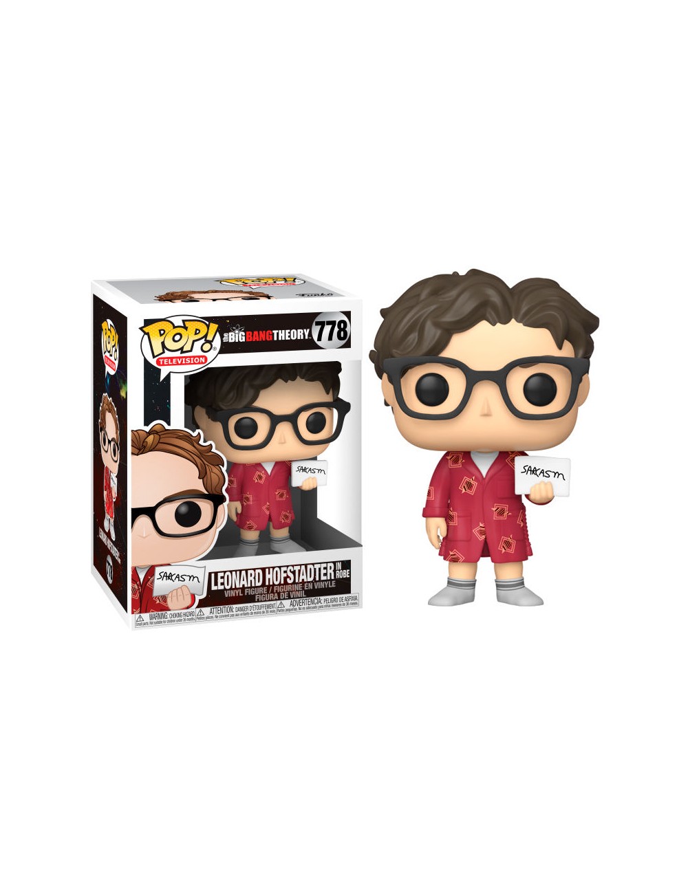 Funko POP The Big Bang Theory - Leonard Hofstadter in Robe (778)