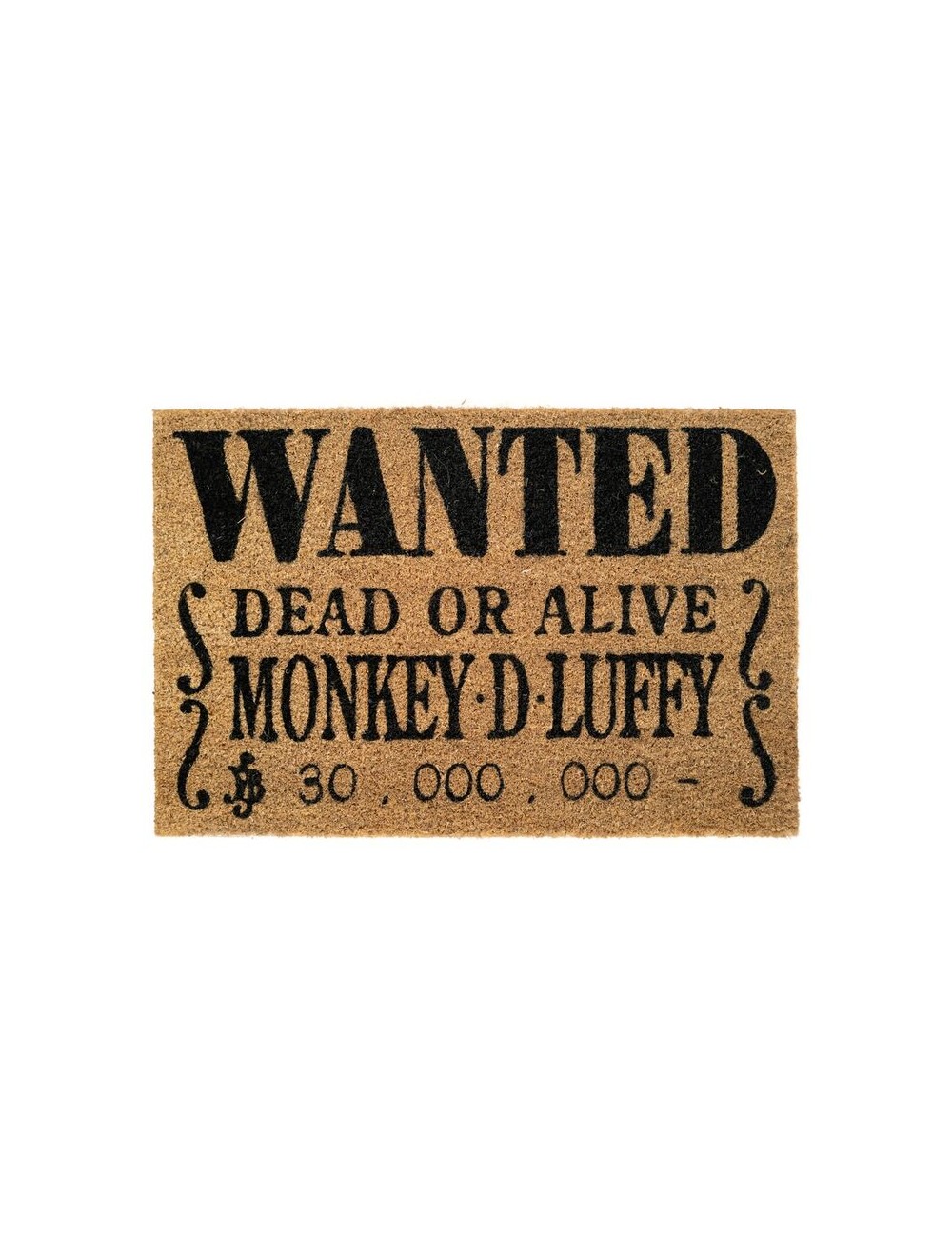 One Piece Wanted Monkey D.Luffy doormat 60x40cm