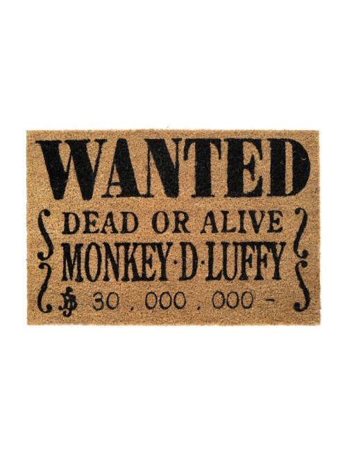 One Piece Wanted Monkey D.Luffy doormat 60x40cm