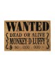 One Piece Wanted Monkey D.Luffy doormat 60x40cm | Collectibles Ninja