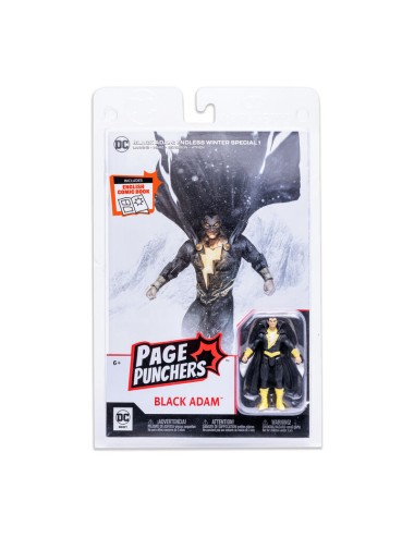 DC Comics - Comic Endless + Black adam Figure 7cm