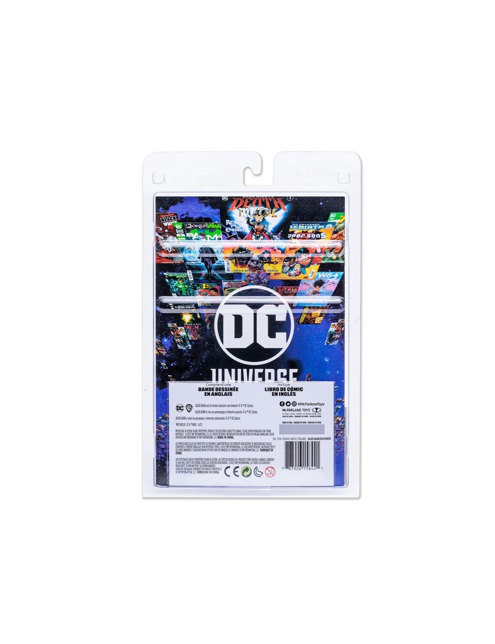 DC Comics - Comic Endless + Black adam Figure 7cm