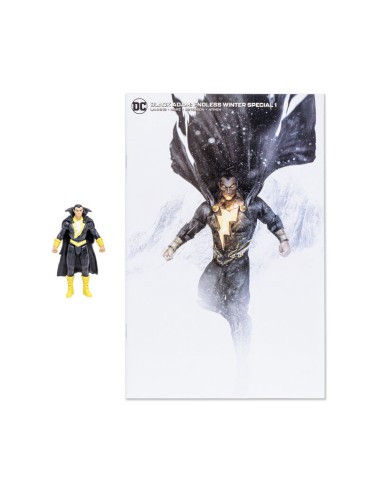 DC Comics - Comic Endless + Black adam Figure 7cm