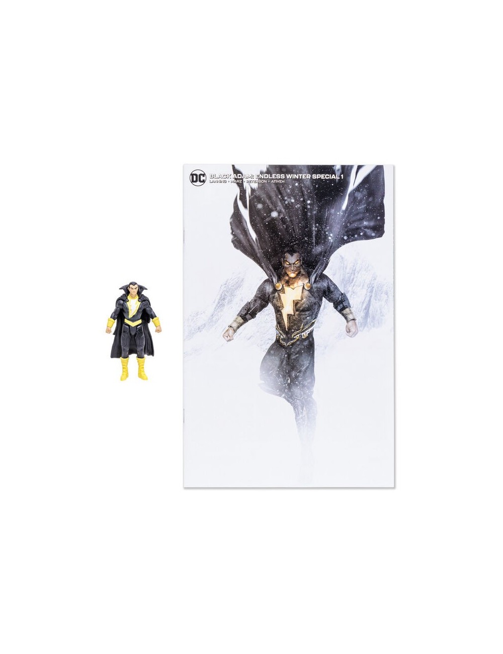 DC Comics - Comic Endless + Black adam Figure 7cm