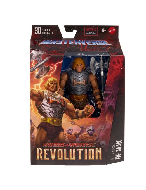 Masters Of The Universe Revolution He-Man Figurine 17 cm