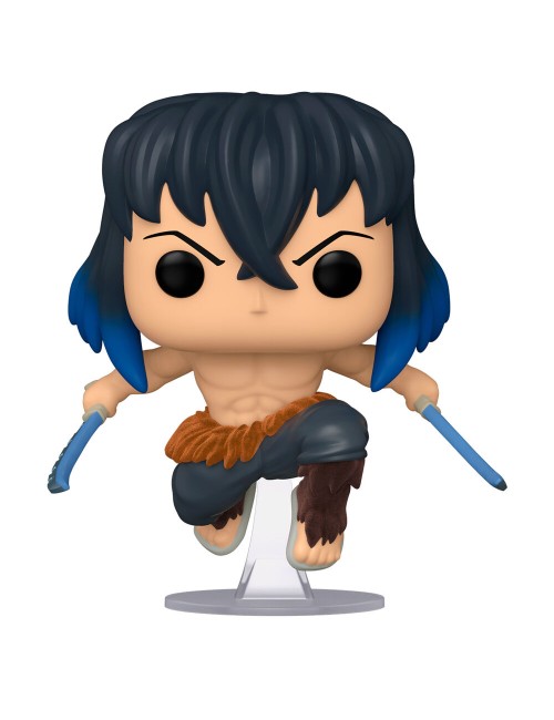 Funko POP Demon Slayer - Inosuke Hashibira (875) Limited Flocked Chase Edition