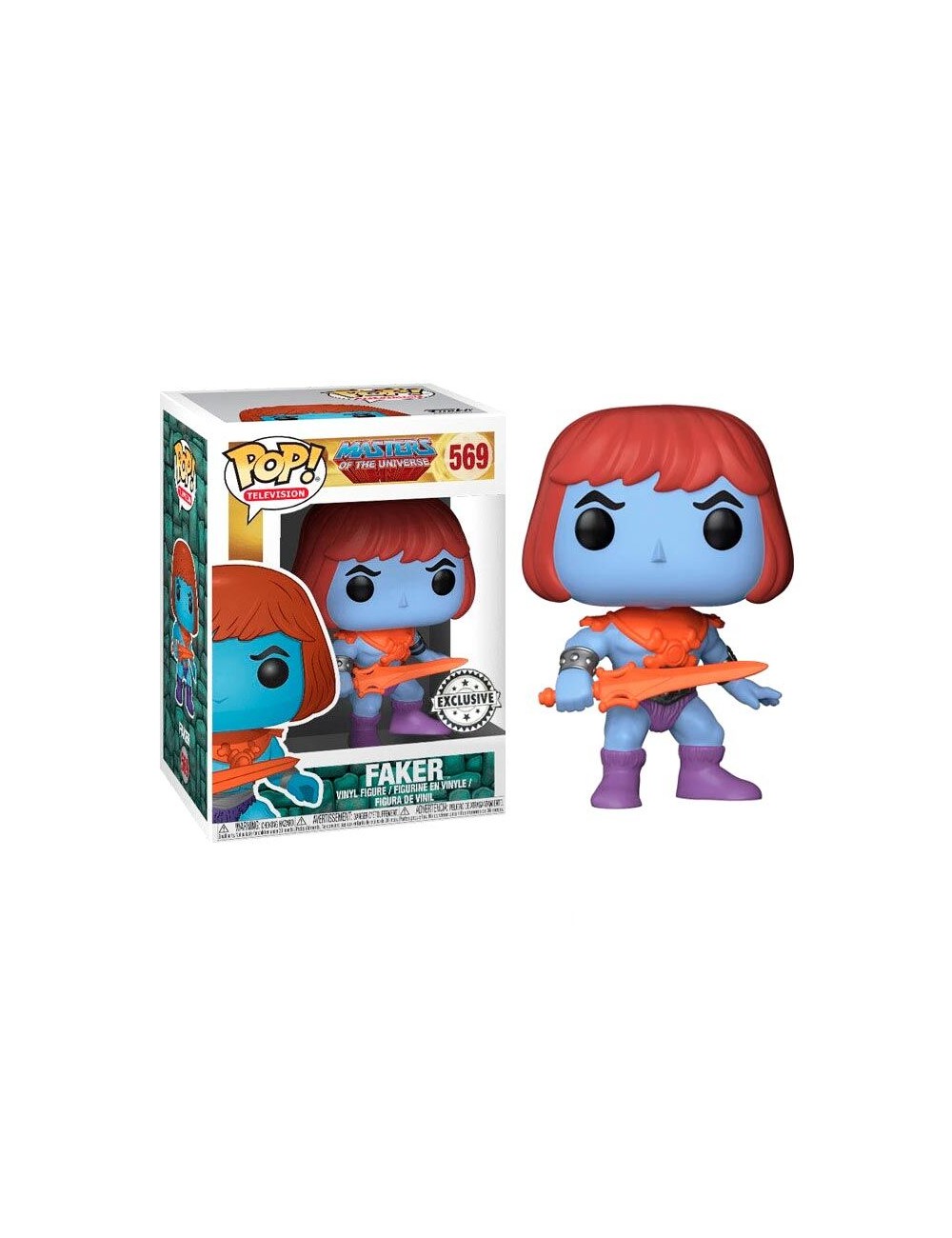 Funko POP Masters Of The Universe - Faker (569) Exclusive