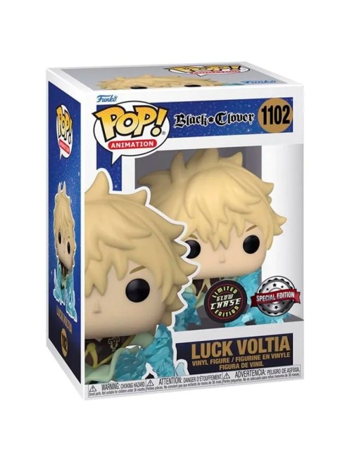 Funko POP Black Clover - Luck Voltia (1102) Special Edition Limited Glow Chase