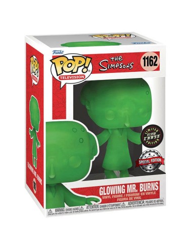 Funko POP The Simpsons - Glowing Mr.Burns (1162) Limited Glow Chase Edition