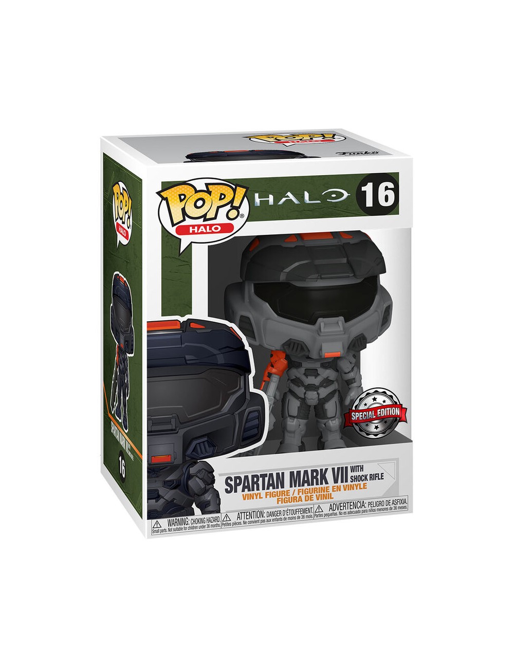 Funko POP Halo - Spartan Mark VII with scope rifle (16) Special Edition