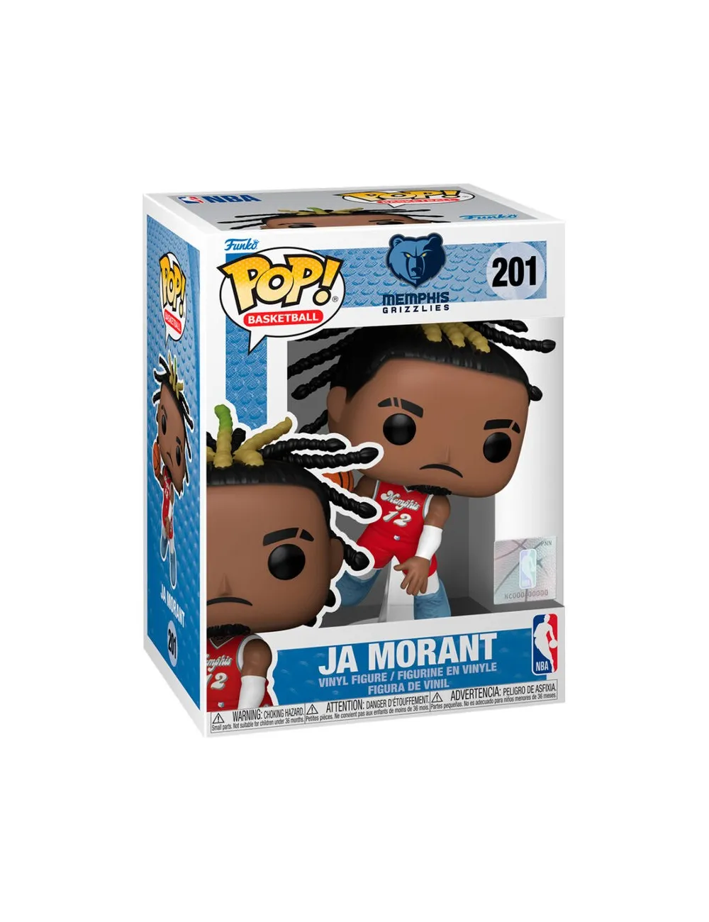 Funko POP NBA Memphis Grizzlies - Ja Morant (201) | Collectibles Ninja