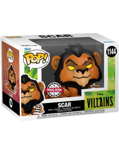 Funko POP Disney Villains The Lion King - Scar (1144) Special Edition