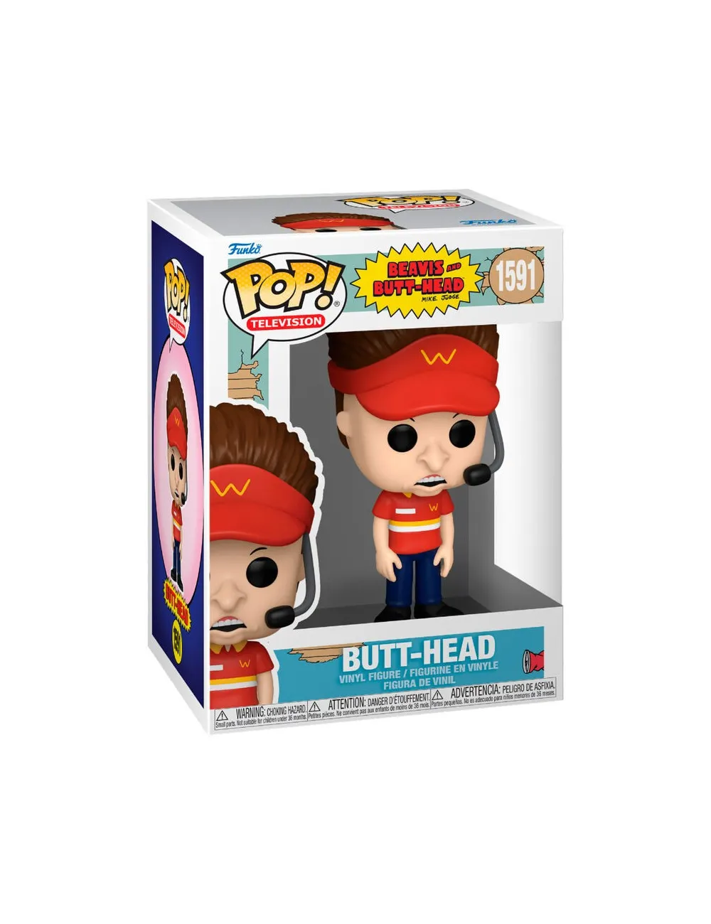 Funko POP Beavis and Butt-Head - Butt-Head (1591) | Collectibles Ninja