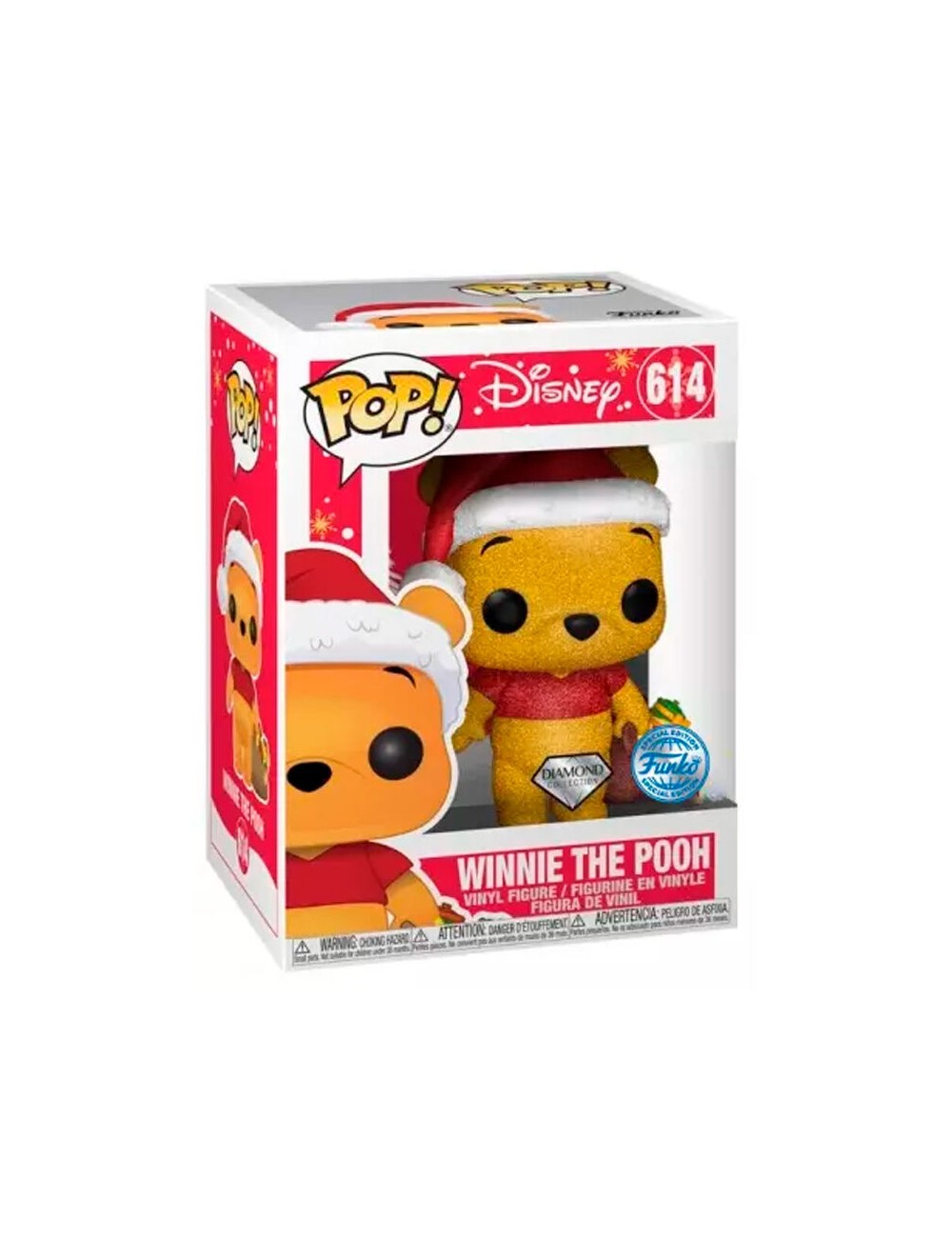 Funko POP Disney - Winnie The Pooh (614) Diamond Collection Special Edition