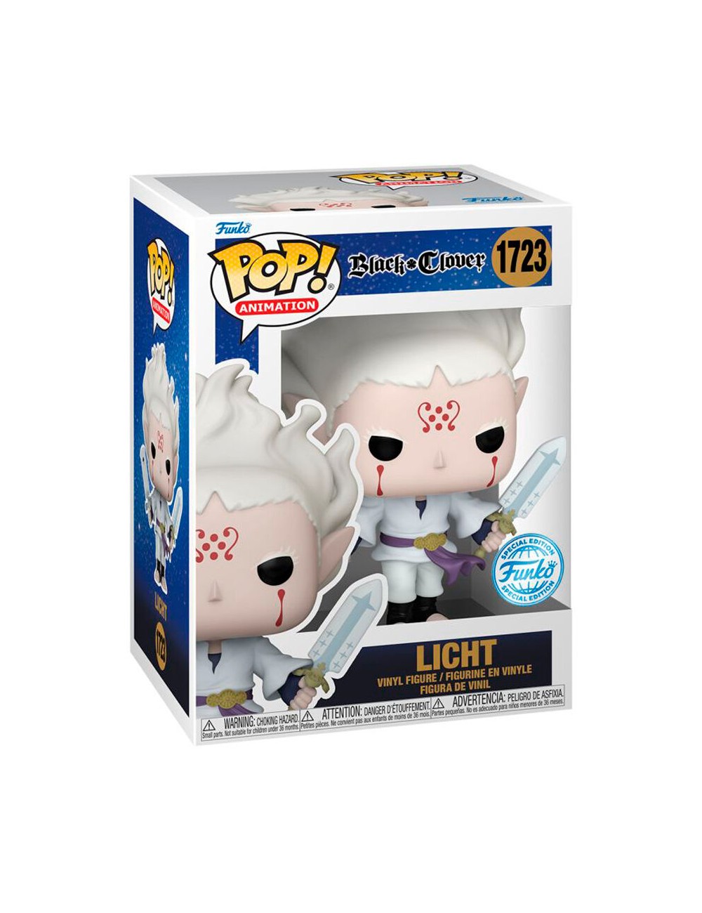 Funko POP Black Clover - Licht (1723) Special Edition