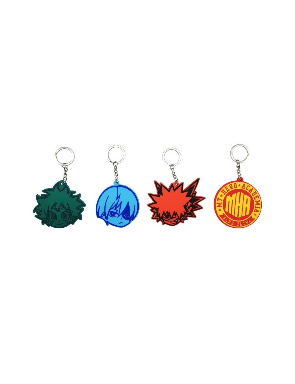My Hero Academia - 4 Keyrings Set