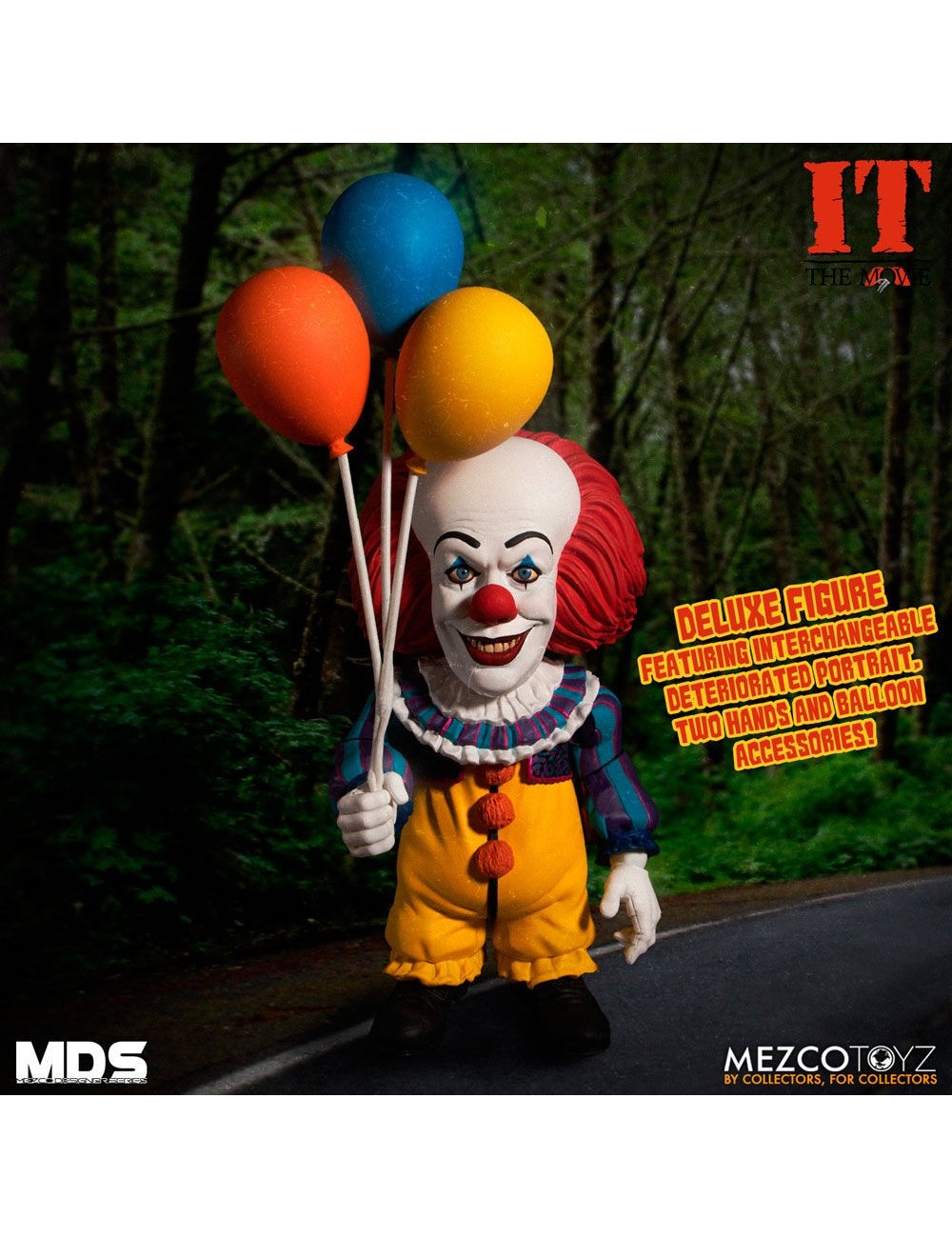 Stephen King IT 1990 - Pennywise MDS Deluxe figure 15cm
