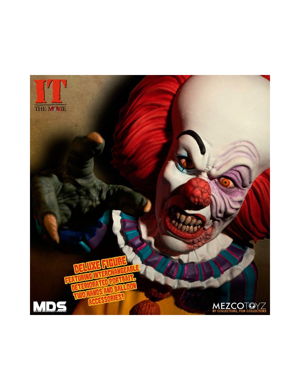 Stephen King IT 1990 - Pennywise MDS Deluxe figure 15cm
