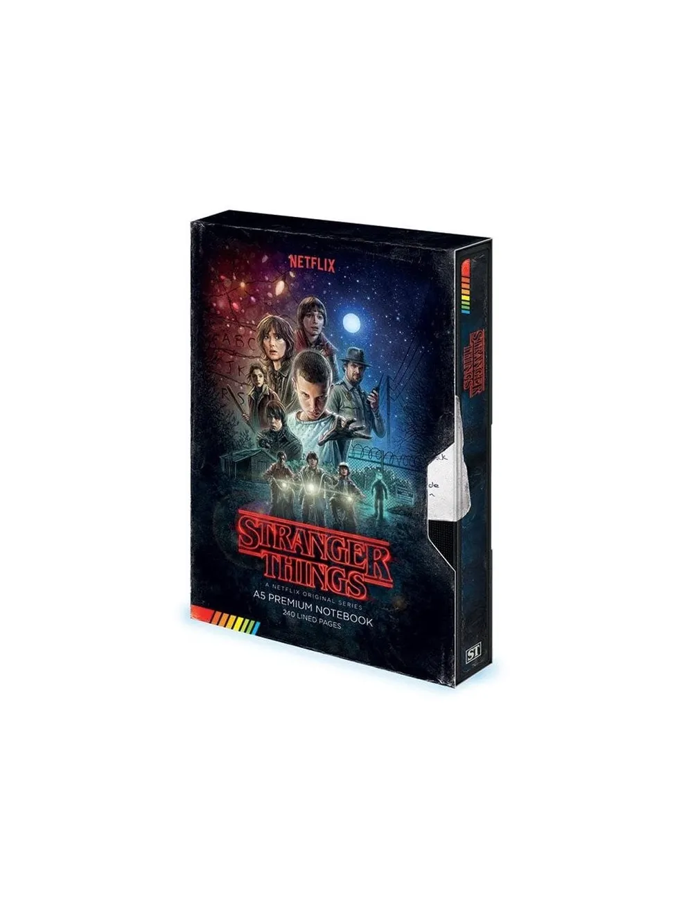 Stranger Things - VHS A5 Premium Notebook | Collectibles Ninja