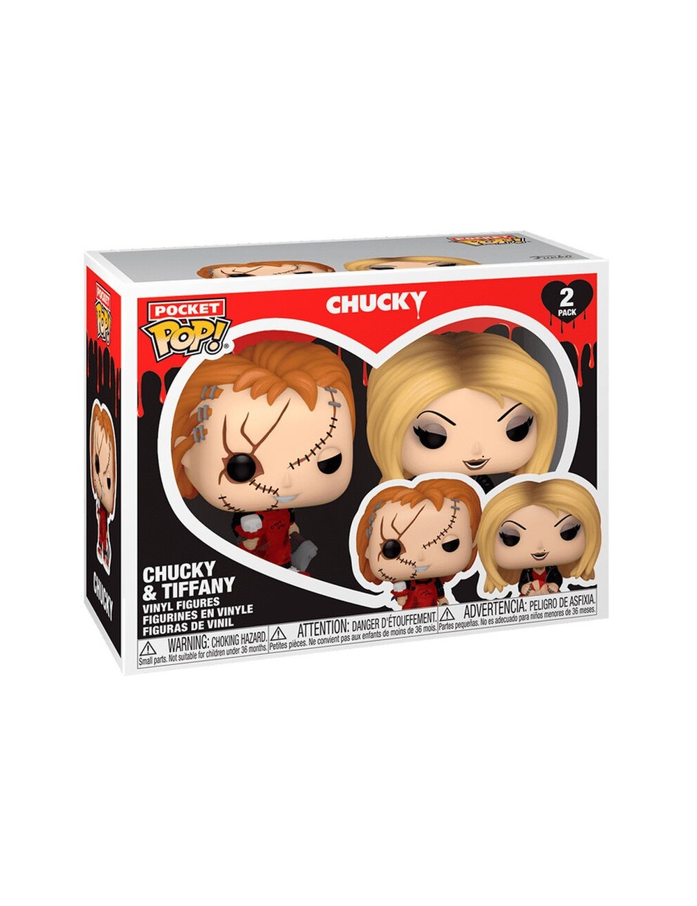 Pocket POP Duo – Chucky & Tiffany: Killer Valentine Edition