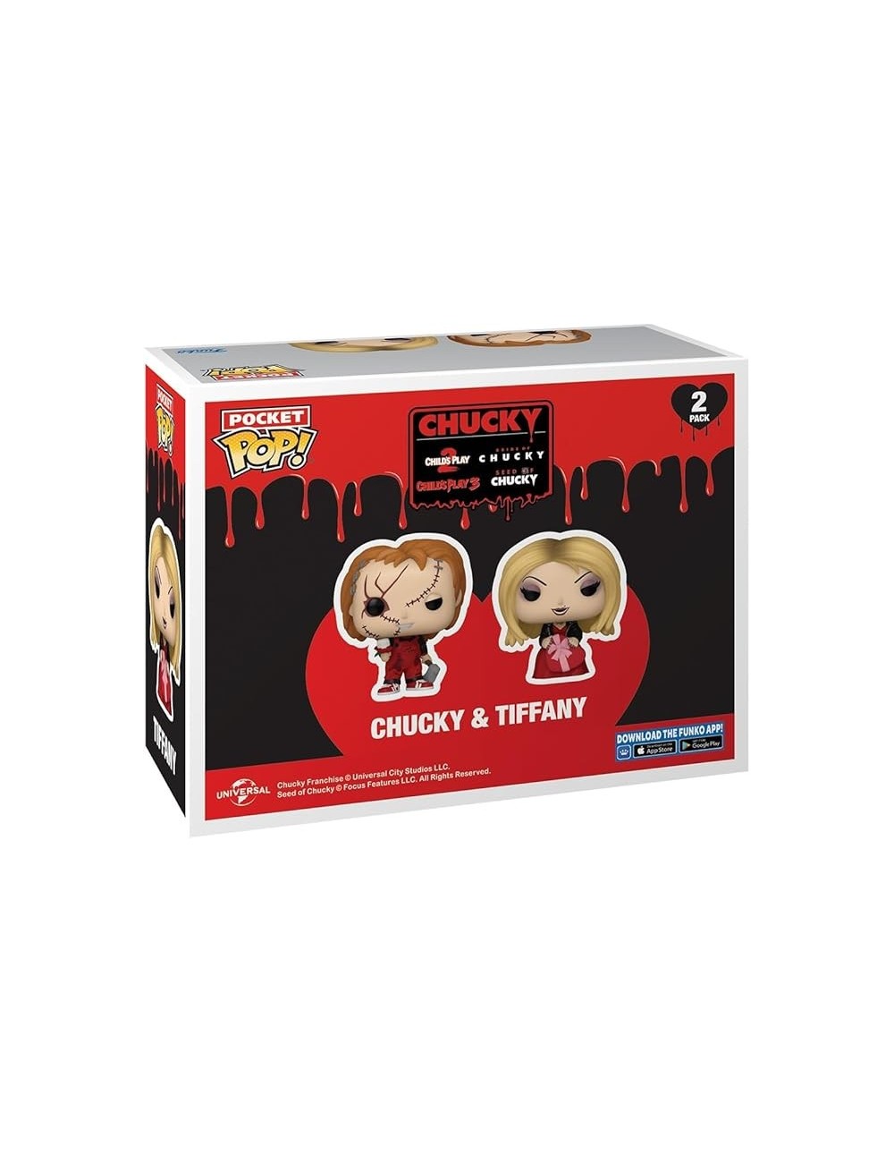 Pocket POP Duo – Chucky & Tiffany: Killer Valentine Edition