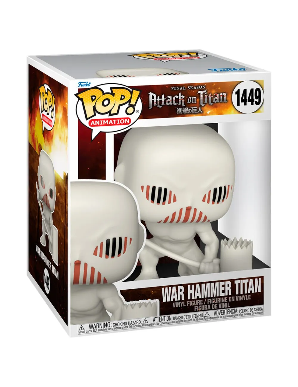 Super Funko POP Attack On Titan - War Hammer… | Collectibles Ninja