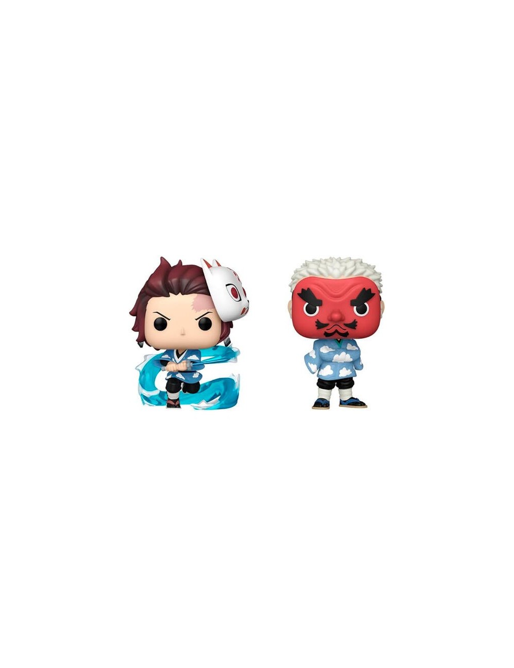 Funko POP 2-Pack Limited Summer Edition Demon Slayer - Tanjiro Kamado & Sakonji Urokodaki
