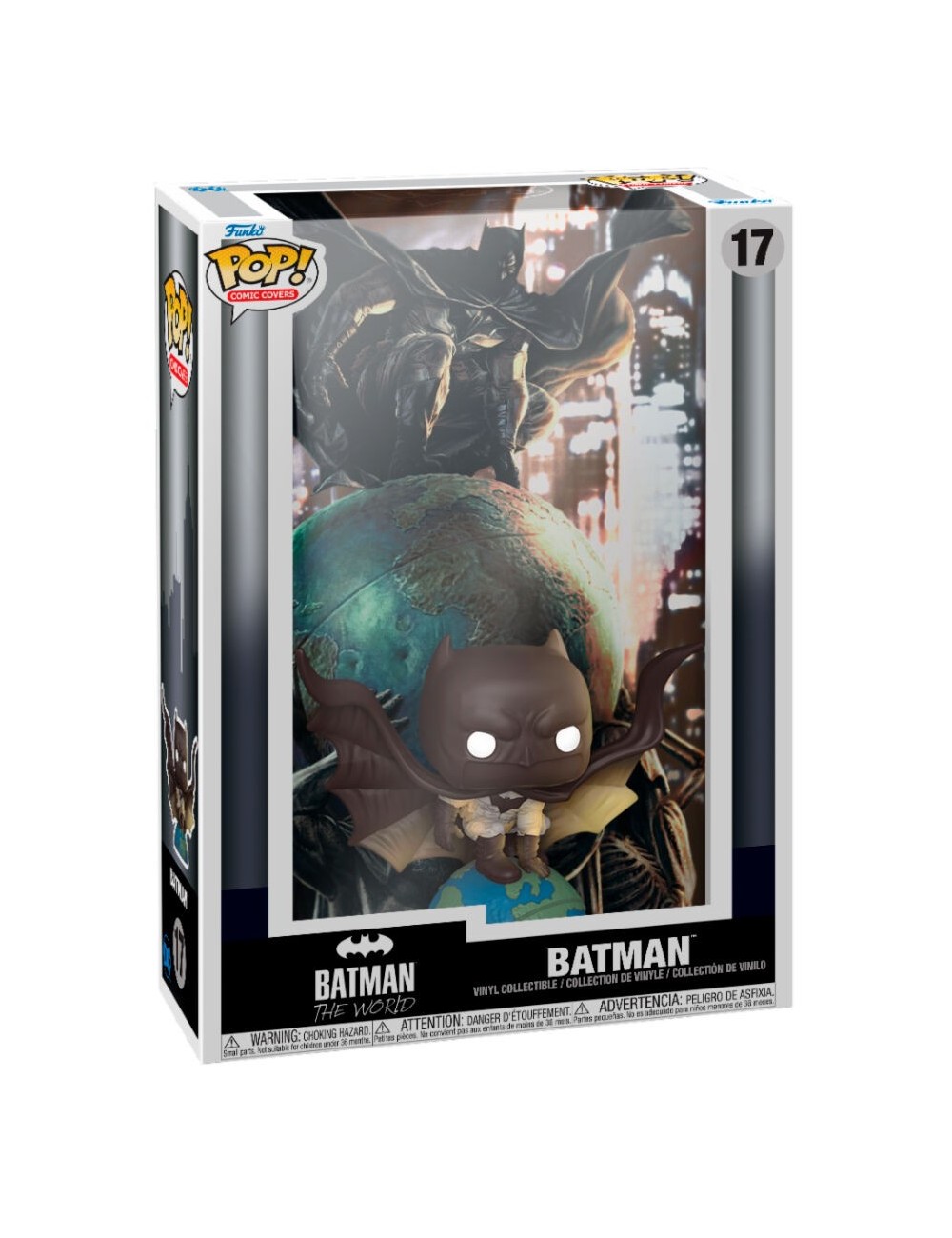 Funko POP Dc Comic Cover - Batman The World (17)