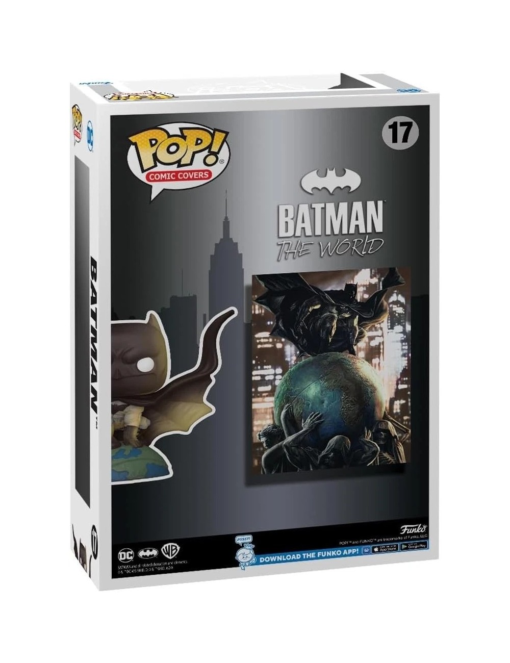 Funko POP Dc Comic Cover - Batman The World (17)