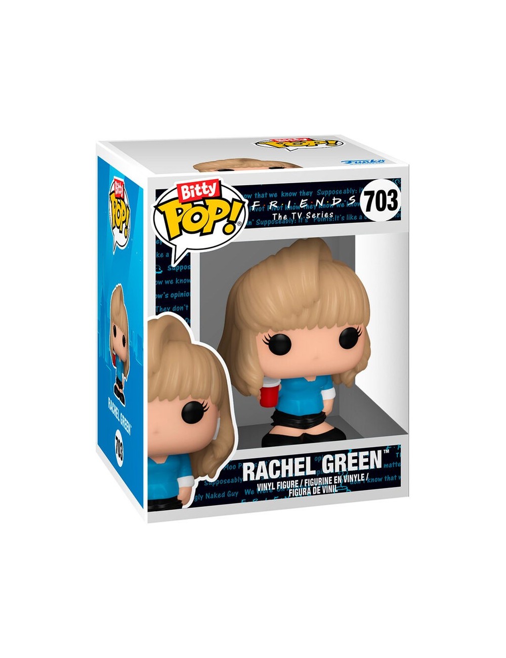 Bitty POP Friends 4-Pack – Rachel, Chandler, Ross + Mystery Pop