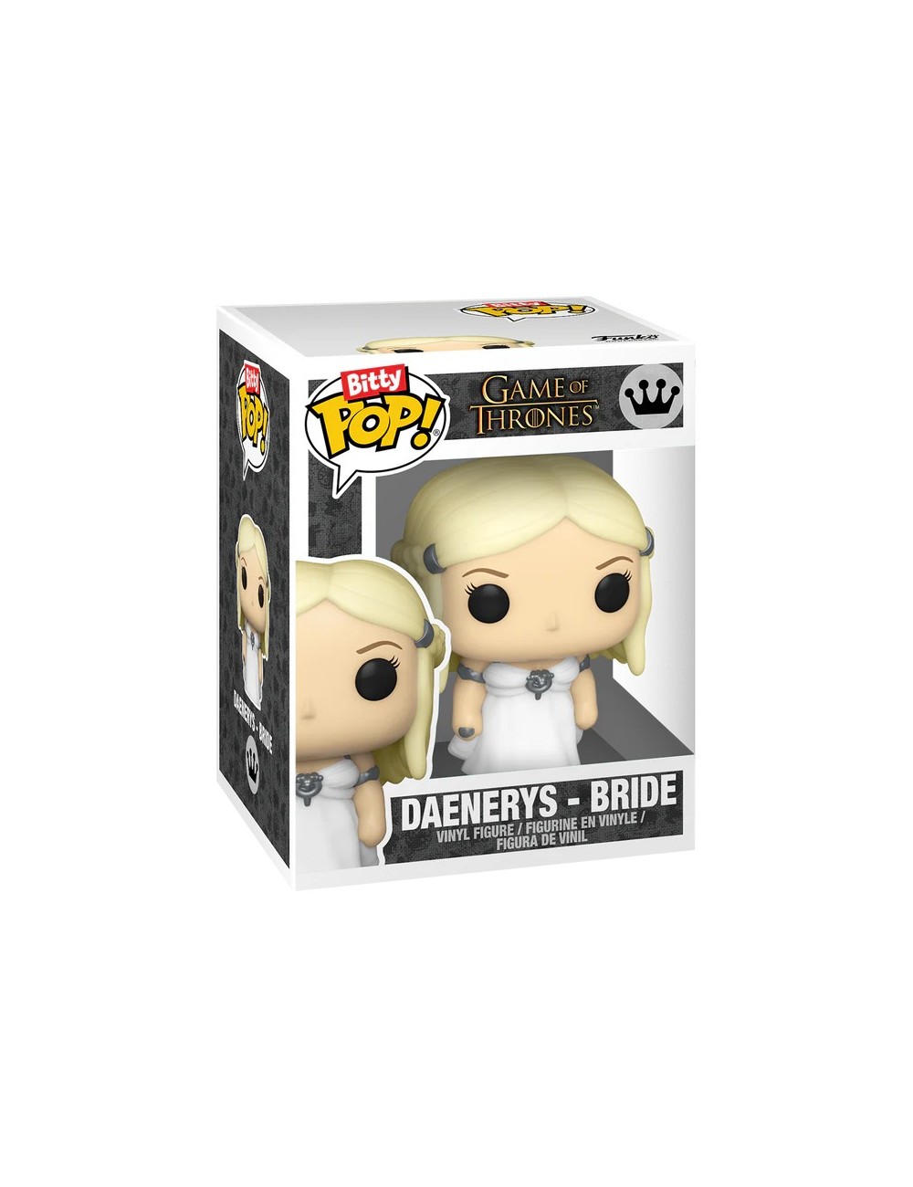 Bitty POP Game Of Thrones 4-Pack - Daenerys, Khal Drogo, Drogon + Mystery Pop