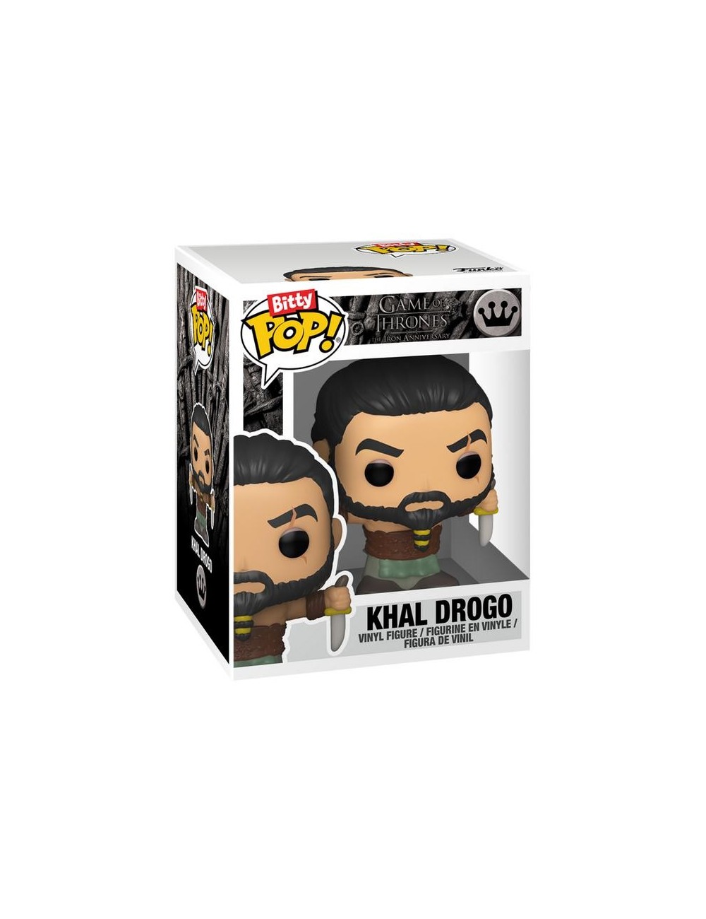 Bitty POP Game Of Thrones 4-Pack - Daenerys, Khal Drogo, Drogon + Mystery Pop