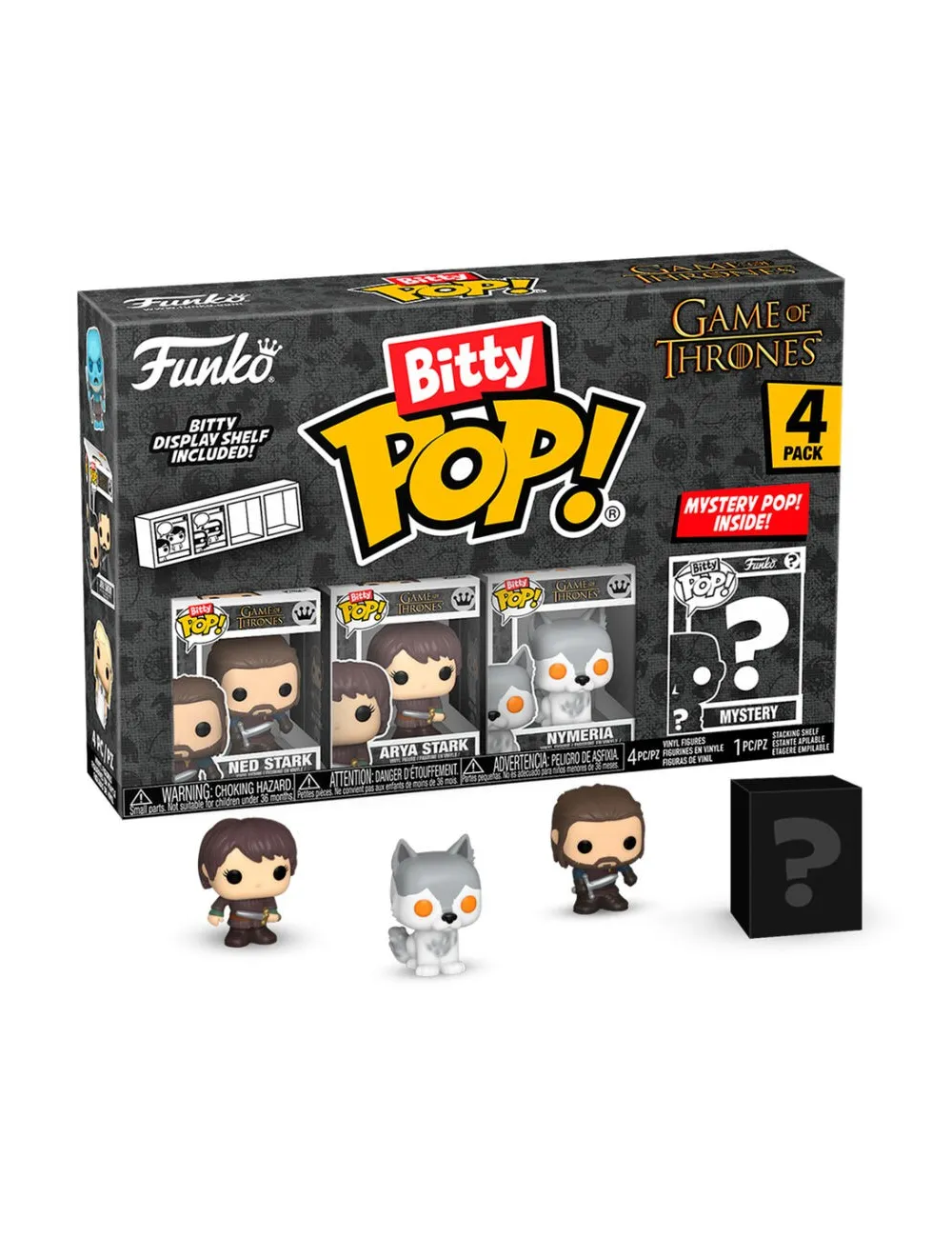 Bitty POP Game Of Thrones 4-Pack - Ned, Arya… | Collectibles Ninja