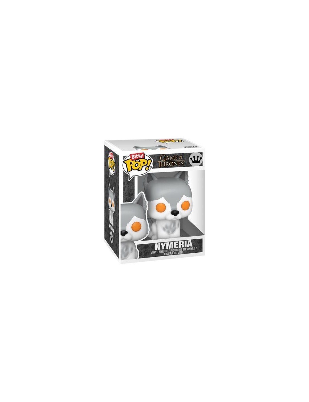 Bitty POP Game Of Thrones 4-Pack - Ned Stark, Arya Stark, Nymeria + Mystery Pop