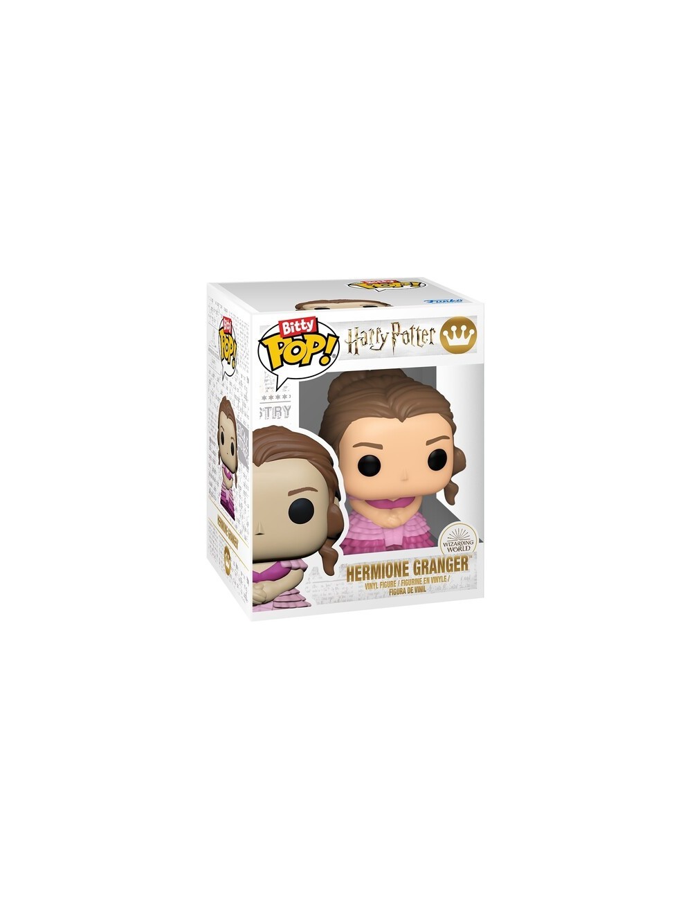 Bitty POP Harry Potter Yule Ball 4-Pack - Hermione Granger, Viktor Krum, Ginny Weasley + Mystery Pop