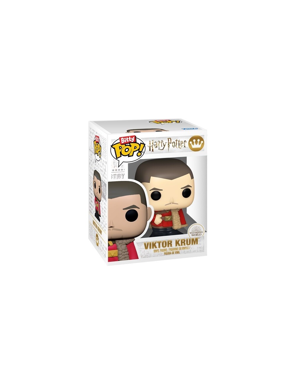 Bitty POP Harry Potter Yule Ball 4-Pack - Hermione Granger, Viktor Krum, Ginny Weasley + Mystery Pop