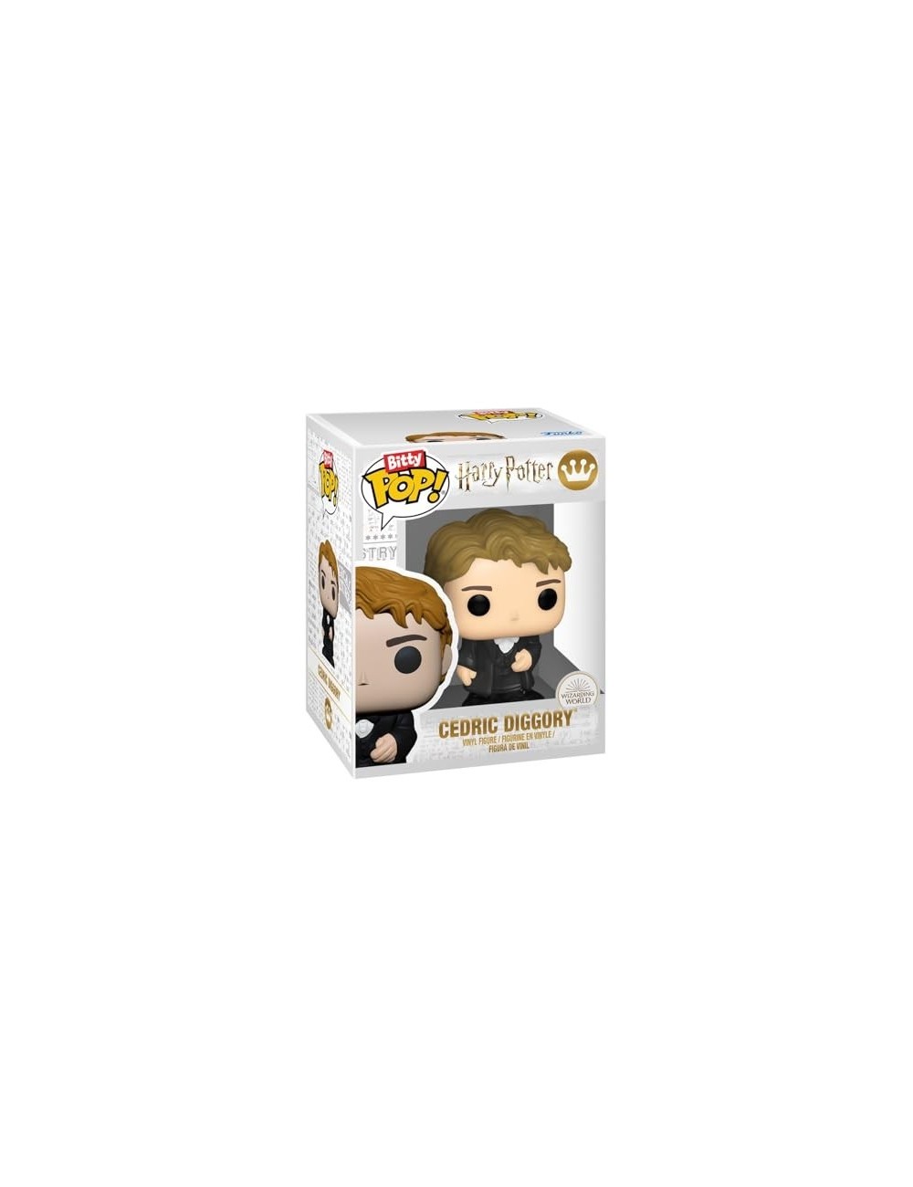 Bitty POP Harry Potter Yule Ball 4-Pack - Hagrid, Fleur Delacour, Cedric Diggory + Mystery Pop